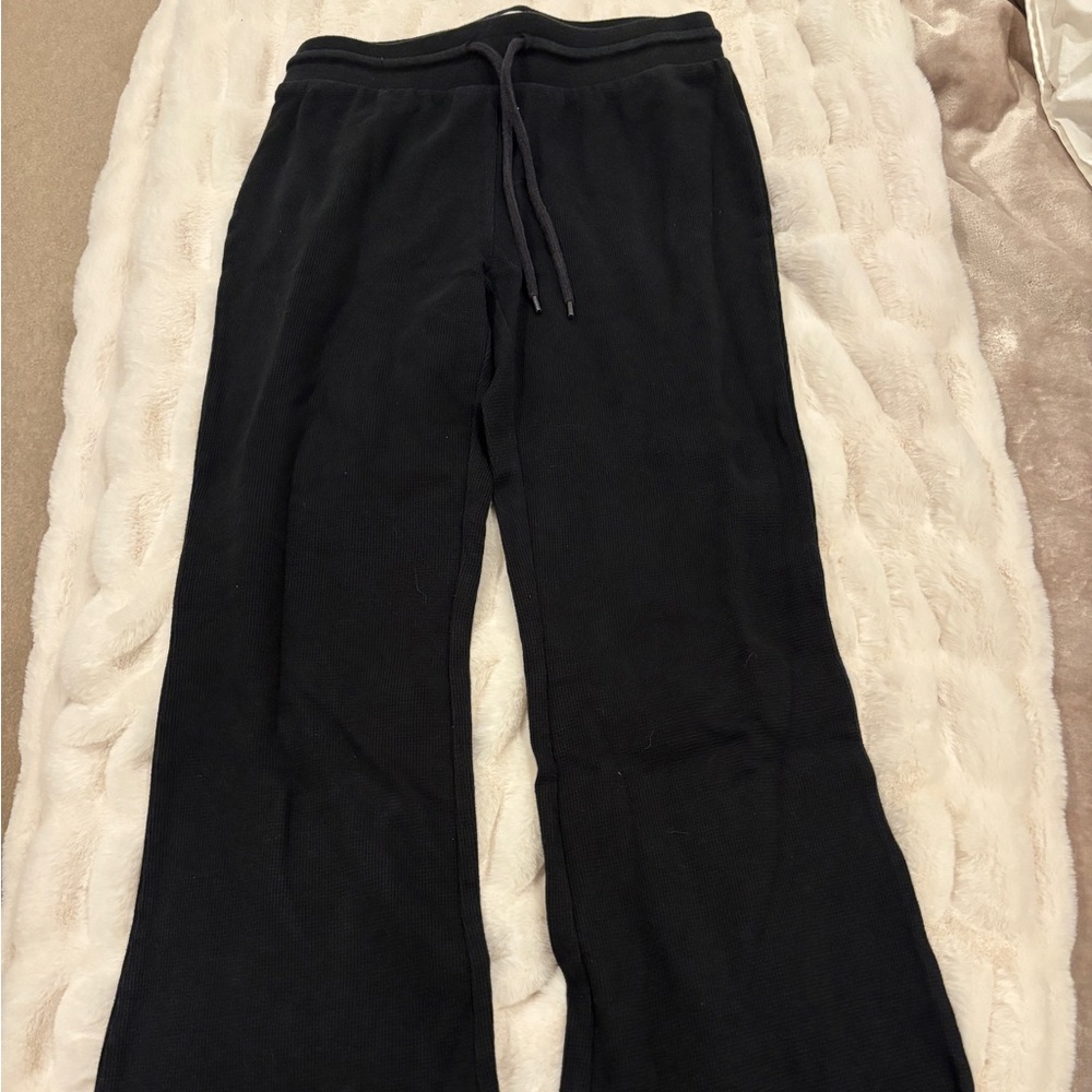 Sunday Best Charcoal Ribbed Pants